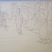 My project for course: Basic Principles of Drawing People from Imagination Ein Projekt aus dem Bereich Traditionelle Illustration, Bildende Künste, Skizzenentwurf, Bleistiftzeichnung, Zeichnung, Artistische Zeichnung und Anatomische Zeichnung von Robert - 09.04.2024