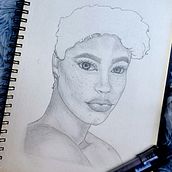 Mi proyecto del curso: Sketchbook de retrato: explora el rostro humano. Un progetto di Bozzetti, Disegno, Disegno di ritratti, Disegno artistico e Sketchbook di mg_alejandraosorio - 19.03.2024