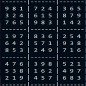 Resolver Sodokus 9x9. Programação , e Desenvolvimento Web projeto de giovanny_vr - 05.04.2024
