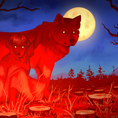 Mi proyecto del curso: Ilustración creativa: composición y color. Un progetto di Illustrazione tradizionale, Illustrazione vettoriale, Illustrazione digitale e Illustrazione editoriale di Karem Rojas - 10.04.2024