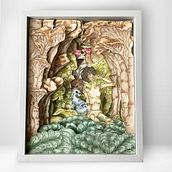 Bajo el Hechizo del Bosque: Retratos de Mujer y Bestia (2). Un proyecto de Ilustración tradicional de Alicia Rojo de Pedro - 04.04.2024