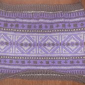 My project for course: Stranded colorwork knitting. Accessor, Design, Fashion Design, Fiber Arts, DIY, Knitting, and Textile Design project by Maria Rosaria Spinelli - 04.10.2024
