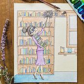 My project for course: Expressive Character Design with Watercolor & Dip Pen. Un progetto di Illustrazione tradizionale, Character design, Pittura, Bozzetti, Disegno, Pittura ad acquerello, Stor, telling, Disegno artistico, Illustrazione infantile e Narrativa di Christiana Kirkham - 09.04.2024