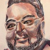 My project for course: Artistic Portrait with Watercolors. Fine Arts, Painting, Watercolor Painting, and Portrait Drawing project by gmveith - 04.03.2023