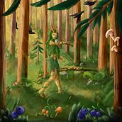 My project for course: Children’s Illustration with Procreate: Paint Magical Scenes . % Cherisa tarafından hazırlanan Dijital İllüstras, on, Çocuk İllüstras, onu, Dijital Bo, ama, Ve Resimli kitap projesi - 04.11.2024