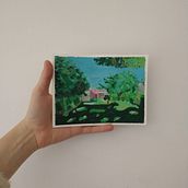 Mi proyecto del curso: Pintura de paisajes con gouache para principiantes. Fine Arts, Painting, Naturalistic Illustration, and Gouache Painting project by morri.carvutto - 04.11.2024