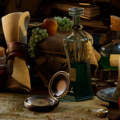 My project for course: Cartoon-Style Still Life Modeling with Maya. Un proyecto de 3D, Modelado 3D y Diseño 3D de Luis De La Cerda - 01.04.2024