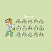 Mi proyecto del curso: Diseño de personajes para animación con Photoshop. Animation, Character Design, and Character Animation project by briansilvaezequiel - 03.10.2024