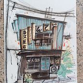 Il mio progetto del corso: Disegno architettonico espressivo con pennarelli colorati. Sketching, Drawing, Architectural Illustration, Sketchbook & Ink Illustration project by Valter Vergati - 04.12.2024