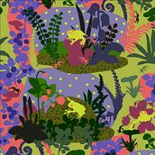 Mój projekt z kursu: Projektowanie ilustrowanych wzorów: przyciągające wzrok ilustracje wektorowe . % Joanna tarafından hazırlanan Geleneksel illüstras, on, Grafik Tasarım, Desen Tasarımı, Vektör İllüstras, Ve onu projesi - 04.01.2024