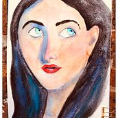 Mon projet du cours : Portrait illustré à l’aquarelle. Un proyecto de Ilustración tradicional, Bellas Artes, Pintura, Dibujo, Pintura a la acuarela, Dibujo de Retrato y Dibujo artístico de mariemalcles - 12.04.2024