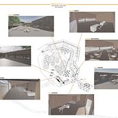 Diseño y modelado arquitectónico 3D con Revit para una la asignatura de PROYECTOS V de la ETSAB. Un proyecto de 3D, Arquitectura, Arquitectura interior, Modelado 3D, Arquitectura digital y Visualización arquitectónica de Vladislav Kakorin - 12.04.2024