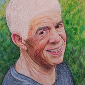 My project for course: Realistic Portrait with Coloured Pencils. Traditional illustration, Fine Arts, Pencil Drawing, Drawing, Portrait Drawing, Realistic Drawing, Artistic Drawing, and Colored Pencil Drawing project by Talia Brenner - 04.12.2024
