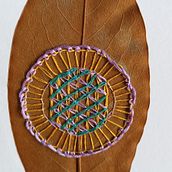 Mi proyecto del curso: Bordado con materiales orgánicos alternativos. Embroider, and Textile Design project by sara.chiostergi - 04.12.2024