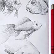 My project for course: Daily Sketching for Creative Inspiration. Traditional illustration, Sketching, Creativit, Drawing, and Sketchbook project by S. Teabo - 04.13.2024