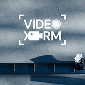 Logo for VideoXRM. Design, Br, ing, Identit, Graphic Design, and Logo Design project by mengdesigntw - 04.09.2024