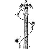 Meu projeto do curso: Técnicas de tatuagem blackwork com fine line. Tattoo Design project by Viviane Carvalho - 04.13.2024