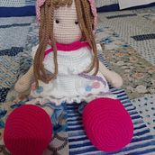 Mi proyecto del curso: Elaboración de muñecas amigurumi románticas. Un proyecto de Artesanía, Diseño de juguetes, Tejido, Crochet, Amigurumi y Diseño textil de gloriadebaez354 - 08.04.2024