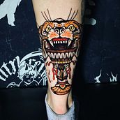 Tatuaje Tradicional Americano. Un progetto di Illustrazione tradizionale, Disegno, Illustrazione digitale, Design di tatuaggi e Disegno digitale di Andrés Toro - 13.04.2024