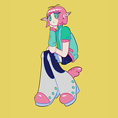 Mi proyecto del curso: Introducción al diseño de personajes para animación y videojuegos. Een project van Traditionele illustratie, Animatie, Ontwerp van personages, Videogames y Videogame-ontwerp van Paulina Sousa - 13.04.2024