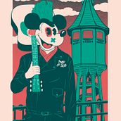 Ilustración vectorial Sabadisney. Vector Illustration, and Digital Illustration project by Carlos Cantero Real - 04.13.2024
