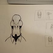 Mi proyecto del curso: Sketching diario como inspiración creativa. Traditional illustration, Sketching, Creativit, Drawing, and Sketchbook project by kervyn8 - 04.14.2024