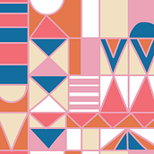 Il mio progetto del corso: Design di stampe tessili. Traditional illustration, Accessor, Design, Costume Design, Pattern Design, Fashion Design, Printing, and Textile Printing project by claudia_cm_1 - 04.15.2024