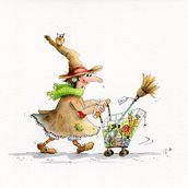 Il mio progetto del corso: Character design espressivo con acquerelli e pennino. Un proyecto de Ilustración tradicional, Diseño de personajes, Pintura, Bocetado, Dibujo, Pintura a la acuarela, Stor, telling, Dibujo artístico, Ilustración infantil y Narrativa de Pina Muscas - 15.04.2024