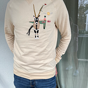 My project for course: Hand Embroidery for Clothing: Stitch a Collage Design. Embroider, Upc, cling, and Textile Design project by daria_koval111 - 04.15.2024