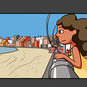 triz amante del mar. Un proyecto de Animación, Animación de personajes y Animación 2D de Bárbara Rodríguez Marrero - 11.04.2023