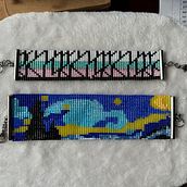 Mi proyecto del curso: Diseño de accesorios con cuentas: teje patrones elegantes. Un projet de Création d'accessoires, Artisanat, Design de bijoux , et Art textile de Betzabe Rojas - 16.04.2024