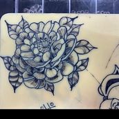 Mi proyecto del curso: Tatuaje para principiantes. Tattoo Design project by Erick Paredes. - 04.14.2024