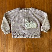 My project for course: Top-down Technique for Children's Knitwear. Fashion Design, Fiber Arts, Knitting, and Textile Design project by Marni MacLeod - 04.17.2024