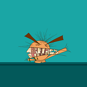 My project for course: "Always shy, but never dull" KEVIN.... Un progetto di Animazione, Animazione di personaggi, Animazione 2D, Illustrazione tradizionale e Character design di Dominique Vogler - 13.04.2024