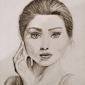 Mi proyecto del curso: Retrato realista con lápiz de grafito. Traditional illustration, Fine Arts, Sketching, Pencil Drawing, Drawing, Portrait Drawing, Realistic Drawing, Artistic Drawing, and Figure Drawing project by natalya.ms - 04.17.2024