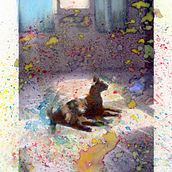 Mi proyecto del curso: Coloreado de fotografías con acuarela. Un proyecto de Fotografía, Bellas Artes, Pintura a la acuarela y Fotografía analógica de Edith Coka - 14.04.2024