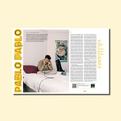 Entrevista a PabloPablo para la revista NUEBO . Un proyecto de Redacción de contenidos		 de Guillermo Chaparro Terleira - 18.04.2024
