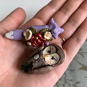 Meu projeto do curso: Criação de joalheria com polymer clay. Accessor, Design, Jewelr, Design, and Ceramics project by alini_gottardi - 04.18.2024