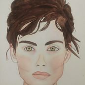 Mi proyecto del curso: Retrato en acuarela a partir de una fotografía. Traditional illustration, Watercolor Painting, and Portrait Drawing project by Vane Gomez - 04.16.2024