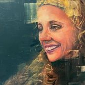 My project for course: Contemporary Oil Portraiture. Un proyecto de Ilustración tradicional, Bellas Artes, Pintura y Pintura al óleo de samanthajtodd - 18.04.2024