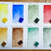 Handmade water colors. Projekt z dziedziny Malowanie akwarelą użytkownika Joerg Fritsch - 18.04.2024