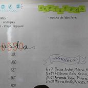 Quadro da Equipe: anotações visuais. Un progetto di Illustrazione tradizionale, Creatività, Disegno, Comunicazione, Management, produttività e Business di amanda_mangini1 - 13.02.2024