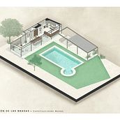 Mi proyecto del curso: Ilustración digital de proyectos arquitectónicos. Un proyecto de Arquitectura, Paisajismo, Ilustración digital, Arquitectura digital e Ilustración arquitectónica de Fernanda Muñoz Riffo - 19.04.2024