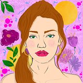 Il mio progetto del corso: Ritratti illustrati: Adobe Fresco per principianti. Un progetto di Illustrazione digitale di Erminia Sturiale - 20.04.2024