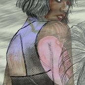 Mi proyecto del curso: Retrato ilustrado con Procreate Ein Projekt aus dem Bereich Traditionelle Illustration, Vektorillustration, Digitale Illustration und Porträtzeichnung von Marcela Hermelo - 19.04.2024