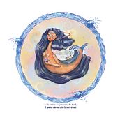 Saturn embrace. Un proyecto de Ilustración digital de Pooneh Hashemian - 20.04.2024