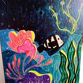 Mi proyecto del curso: Pintura de murales interiores. Painting, Interior Decoration, Spatial Design, and Decorative Painting project by Leidy Maritza - 04.20.2024