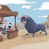 My project for course: Drawing Animal Characters with Human Personalities. Traditional illustration, Character Design, Drawing, and Digital Illustration project by jack88 - 04.20.2024