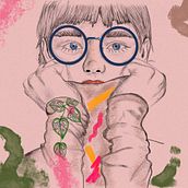 ilustracion de rostro en procreate. Digital Illustration, and Editorial Illustration project by Micaela Schinetti - 04.20.2024