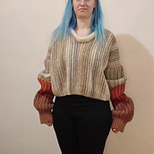 My project for course: Creating Garments Using Crochet. Fashion Design, Fiber Arts, DIY, Crochet, and Textile Design project by Anne-Marie Vaillancourt - 04.21.2024
